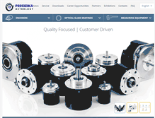 Tablet Screenshot of metrology.precizika.lt